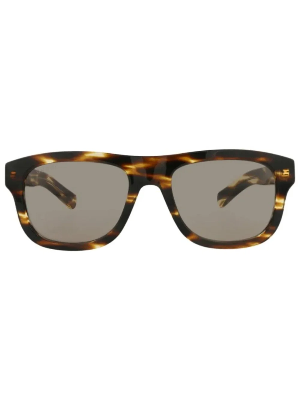 New Gucci Women's Sunglasses Square Rectangle Recycled Acetate Frame Mens Havana